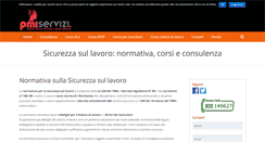 Desktop Screenshot of normativa-sicurezza-sul-lavoro.it